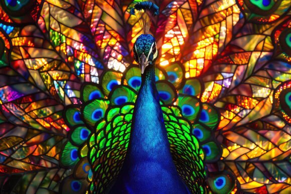 Download Impressive Peacock Background Wallpaper - Wall Collection