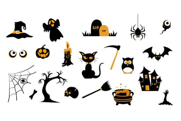 Download Happy Halloween Vector Icon Design - Halloween vector Collection