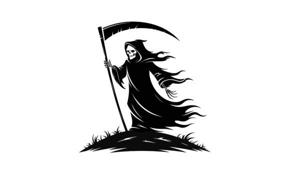 Download Grim Reaper Silhouette Vector - Grim reaper silhouette Collection