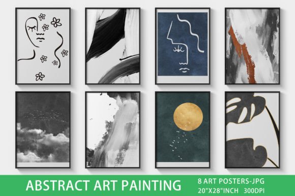 Download Nordic Abstract Art Prints, Wall Art, - Wall Collection