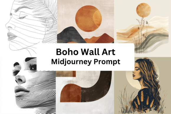 Download Prompt for Boho Wall Art - Wall Collection